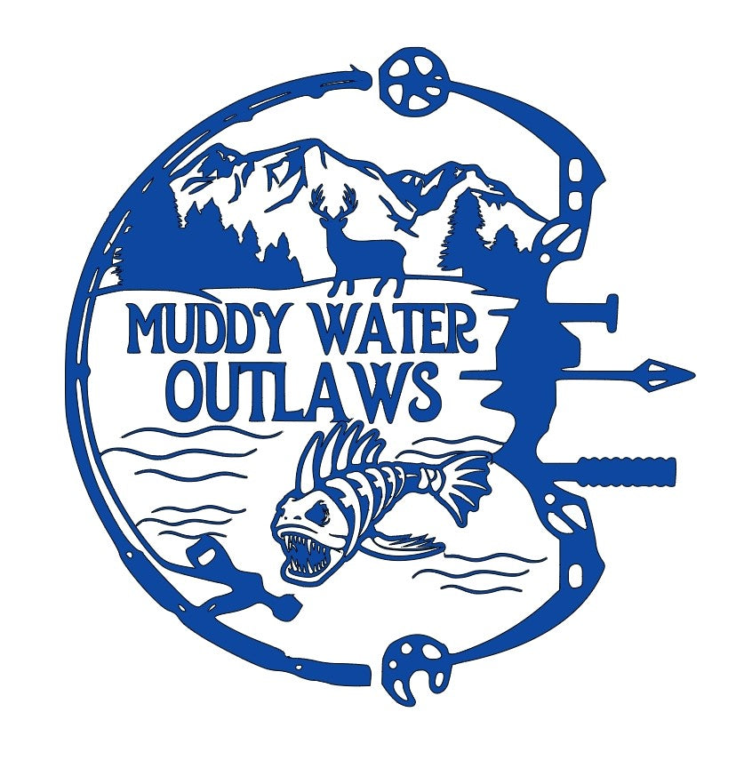 Sticker Muddy Water Outlaws origonal