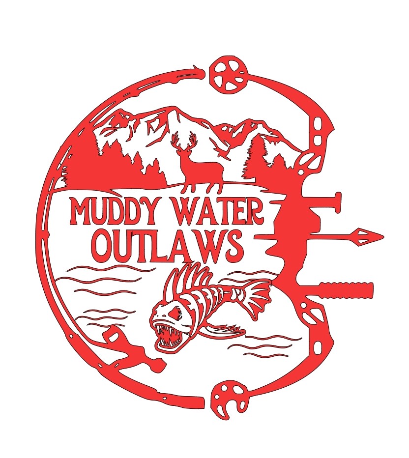 Sticker Muddy Water Outlaws origonal