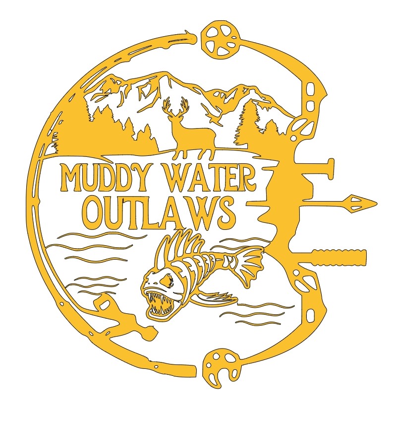Sticker Muddy Water Outlaws origonal