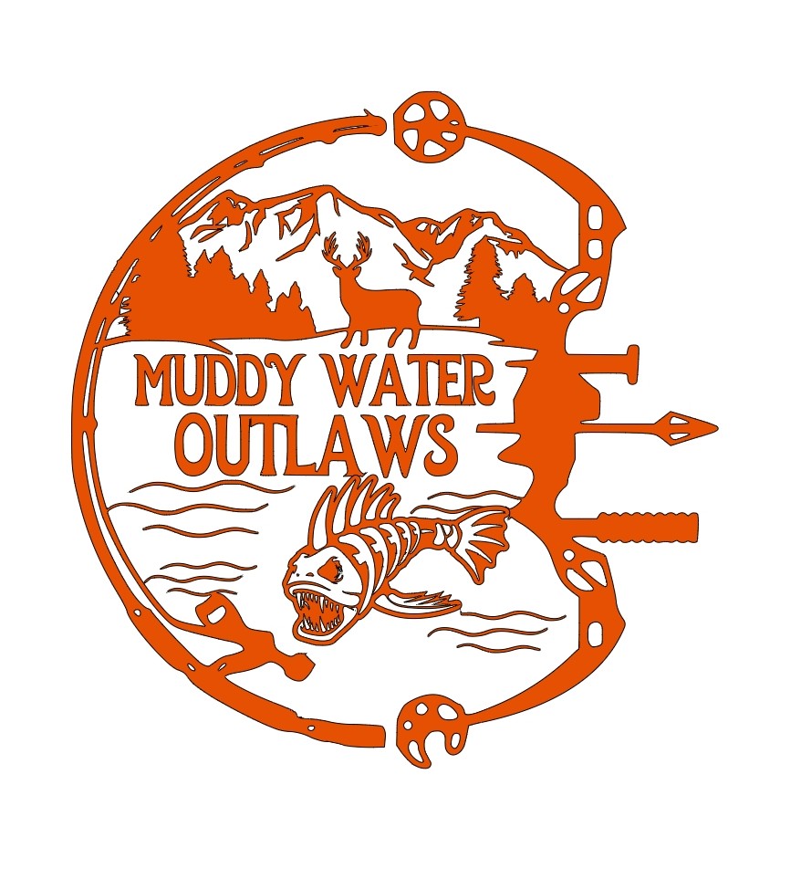 Sticker Muddy Water Outlaws origonal