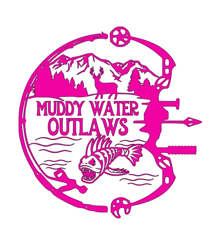 Sticker Muddy Water Outlaws origonal