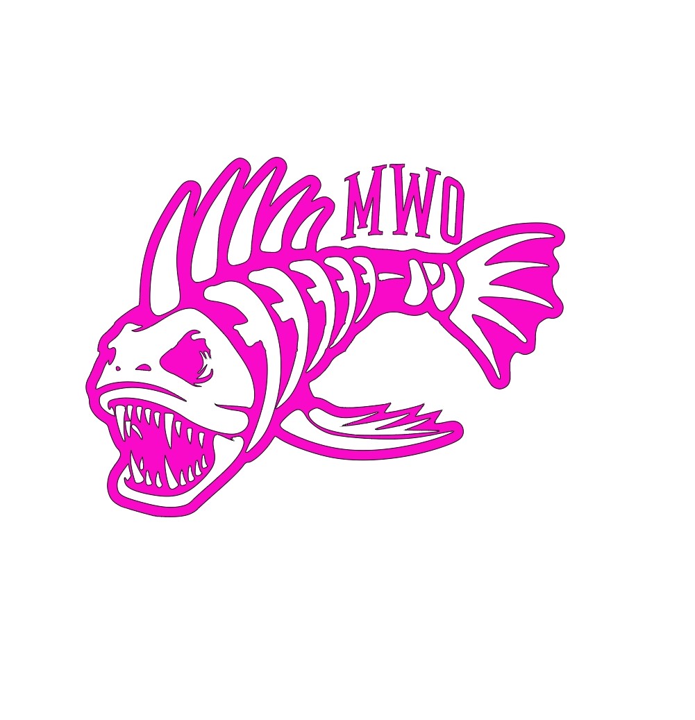 Sticker MWO fish