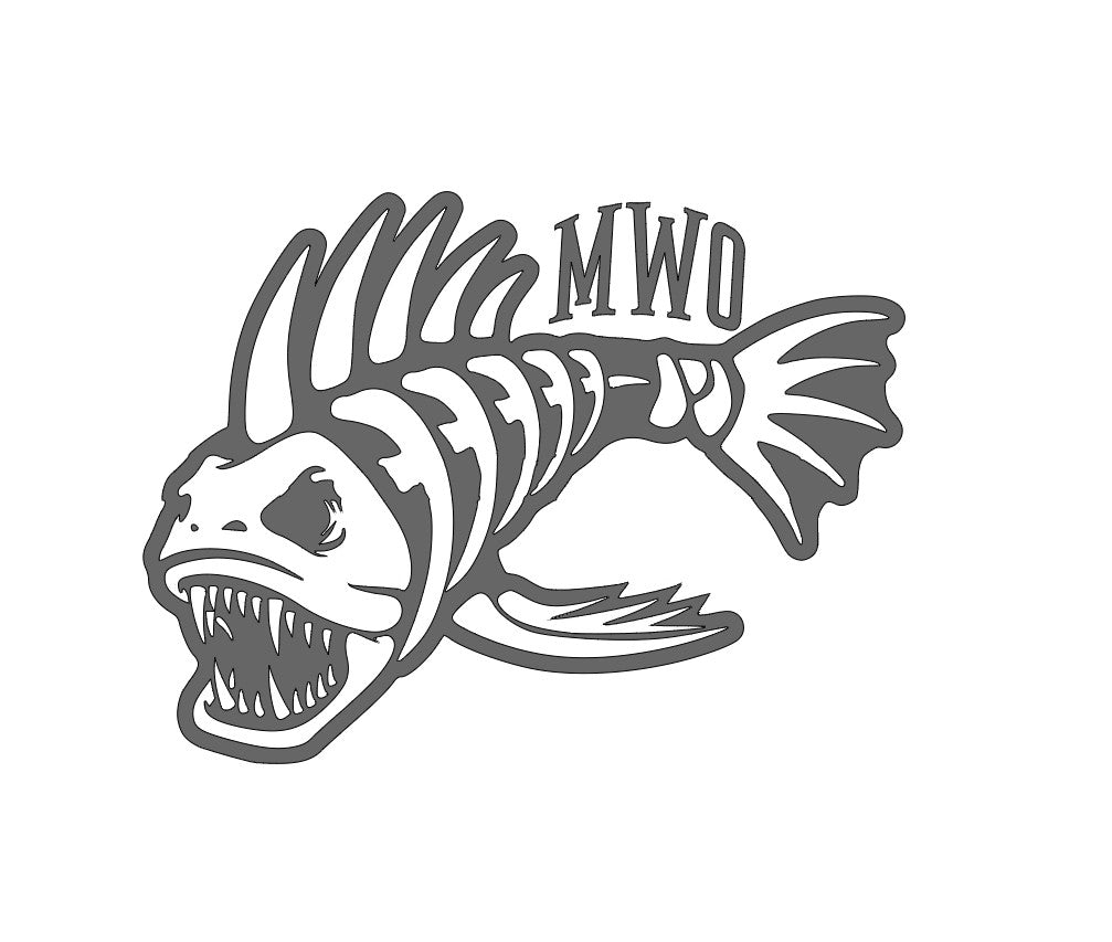 Sticker MWO fish