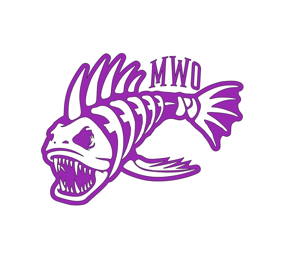 Sticker MWO fish