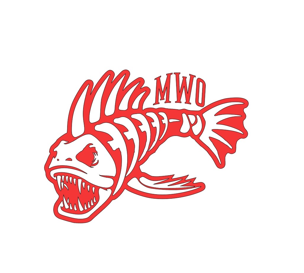 Sticker MWO fish