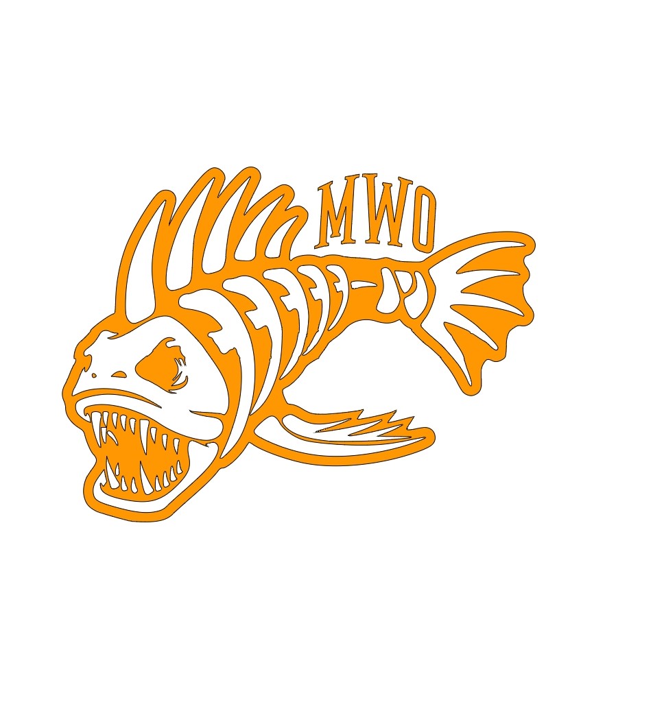 Sticker MWO fish