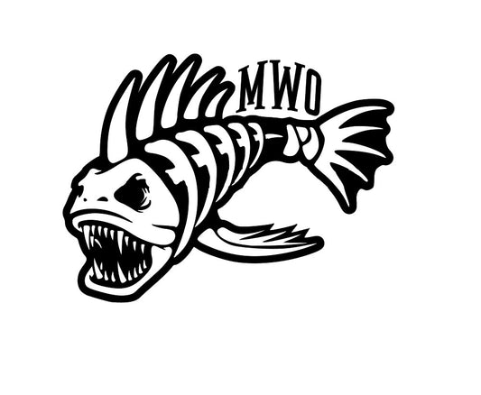 Sticker MWO fish